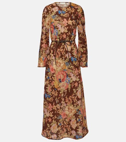 August floral linen maxi dress - Zimmermann - Modalova