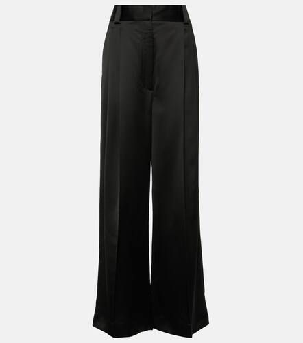 Simone pleated wide-leg pants - Khaite - Modalova