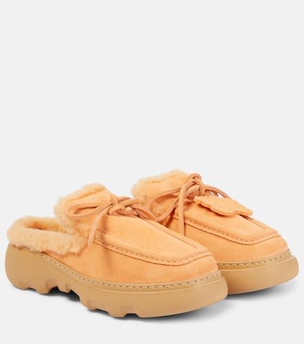 Burberry Stony suede mules - Burberry - Modalova