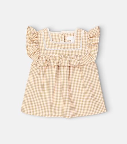Camisa Carina de algodón a cuadros - C'era Una Volta - Modalova