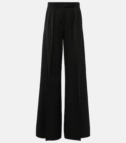 Libbra high-rise wool wide-leg pants - Max Mara - Modalova