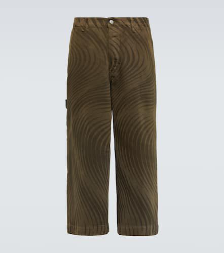 Hose Pip aus Baumwoll-Canvas - Dries Van Noten - Modalova