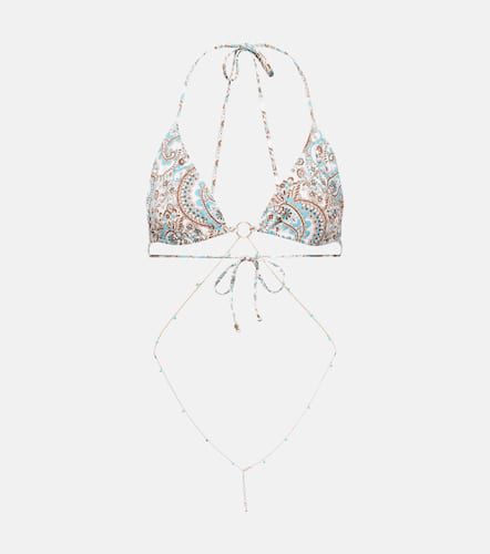 Stella embellished paisley bikini top - Bananhot - Modalova