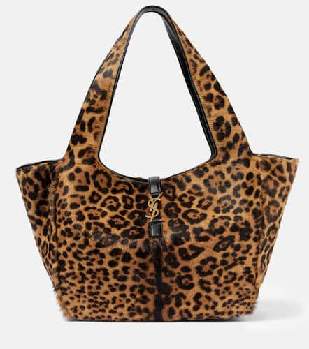 Le 5 Ã 7 Bea leopard-print shoulder bag - Saint Laurent - Modalova