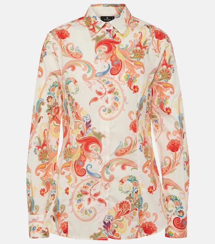 Etro Paisley cotton-blend shirt - Etro - Modalova