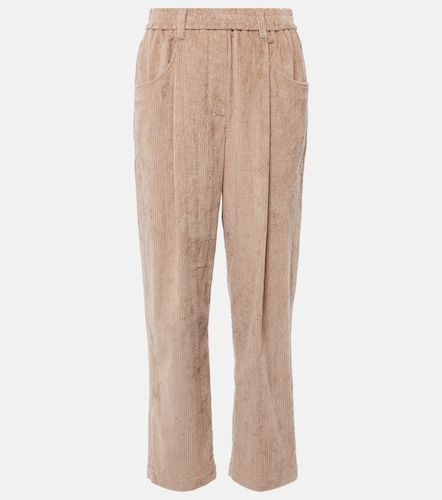 Pantaloni regular plissé - Brunello Cucinelli - Modalova