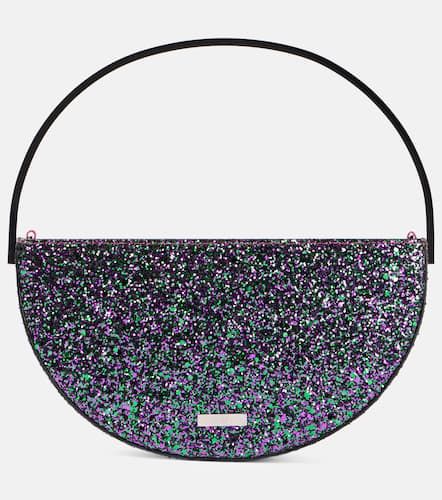 Clutch Purist Mini de glitter - Aquazzura - Modalova