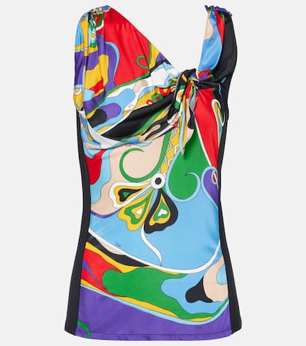 Pucci Orchidee tie-neck top - Pucci - Modalova