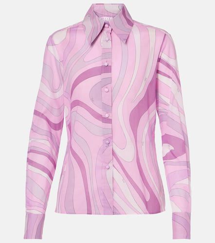 Pucci Orchidee cotton muslin shirt - Pucci - Modalova