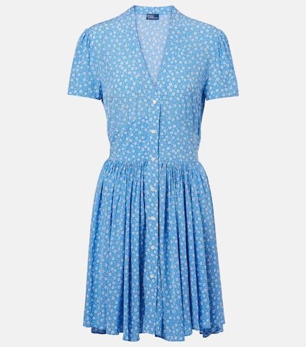 Floral crÃªpe shirt dress - Polo Ralph Lauren - Modalova