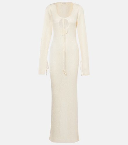 Kyle sequined knitted maxi dress - Bananhot - Modalova
