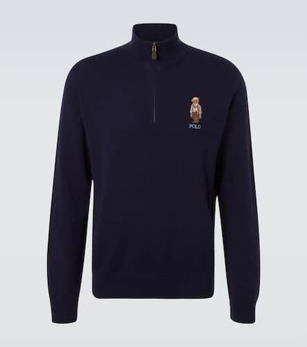 Polo Bear wool half-zip sweater - Polo Ralph Lauren - Modalova