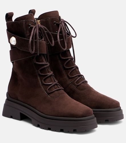 Noemi 45 suede combat boots - Jimmy Choo - Modalova
