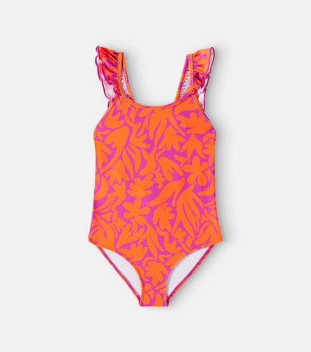 Bañador estampado con volantes - Il Gufo - Modalova