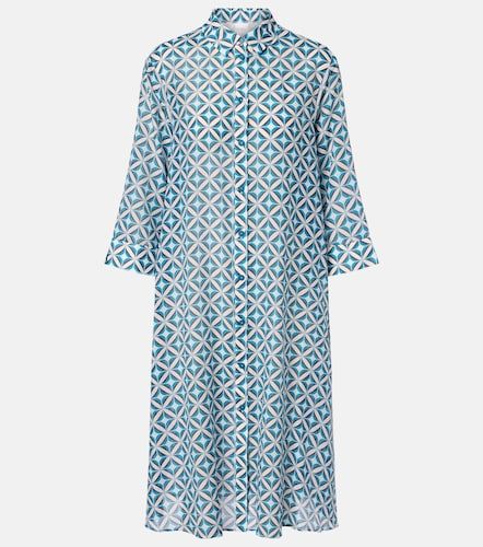 Abito midi Steppa in cotone e seta con stampa - Max Mara - Modalova