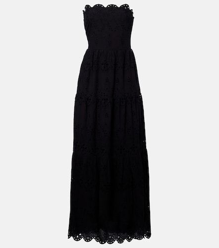 Vestido midi Sophie de algodón con bordado inglés - Melissa Odabash - Modalova