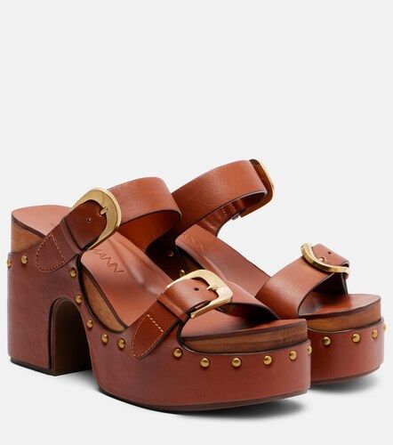 Alight studded leather platform sandals - Zimmermann - Modalova
