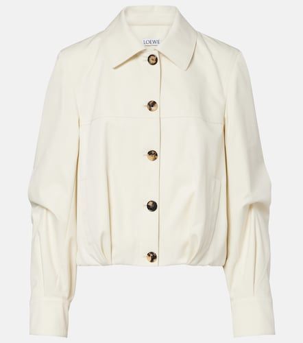 Blouson aus Baumwolle und Seide - Loewe - Modalova