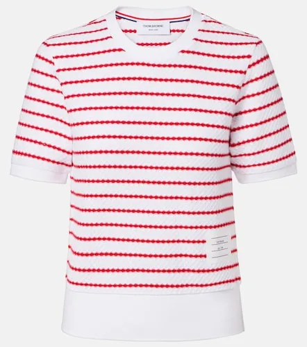 Thom Browne Top de algodón a rayas - Thom Browne - Modalova
