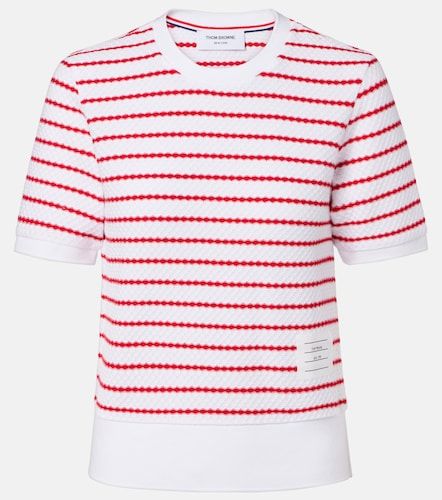 Thom Browne Top in cotone a righe - Thom Browne - Modalova