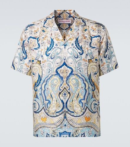 Camicia Maitan in seta con stampa paisley - Orlebar Brown - Modalova