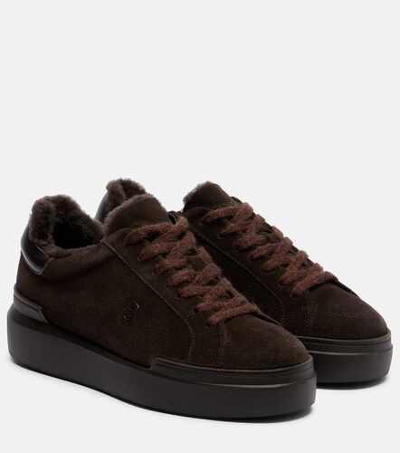 Sneakers Hollywood 32 in suede con shearling - Bogner - Modalova