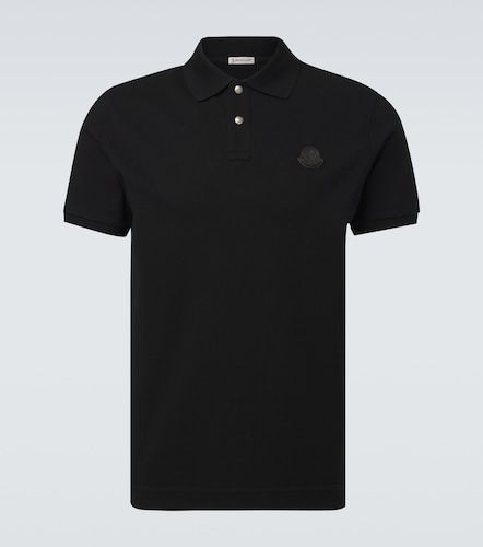 Moncler Polo de algodón con logo - Moncler - Modalova