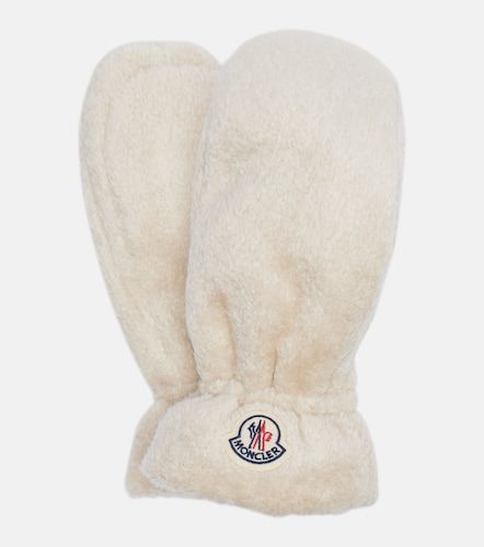 Moncler Manoplas de teddy con logo - Moncler - Modalova