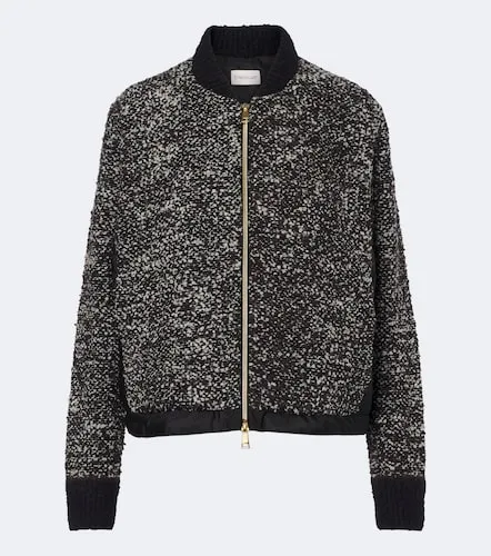 Cotton, wool, and alpaca-blend cardigan - Moncler - Modalova