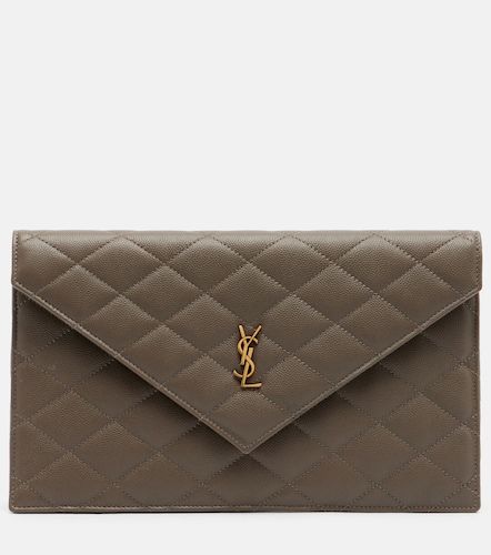 Saint Laurent Clutch Paris de piel - Saint Laurent - Modalova