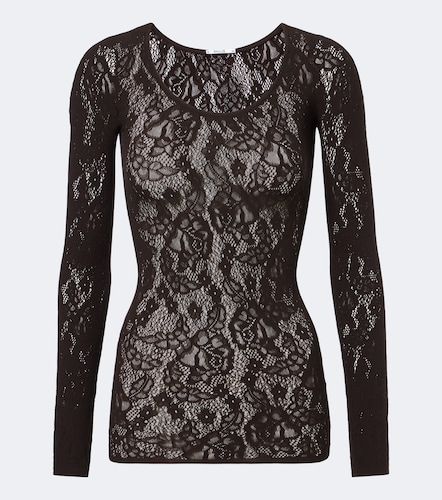 Top Infinite in pizzo floreale - Wolford - Modalova