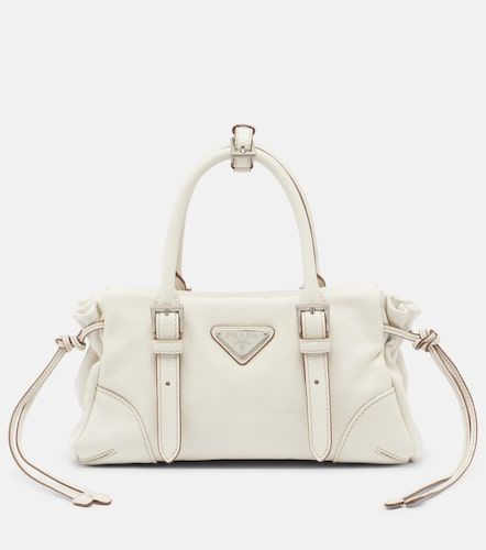 Karin Small leather top-handle bag - Prada - Modalova