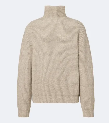 Ribbed-knit alpaca and yak sweater - Lemaire - Modalova