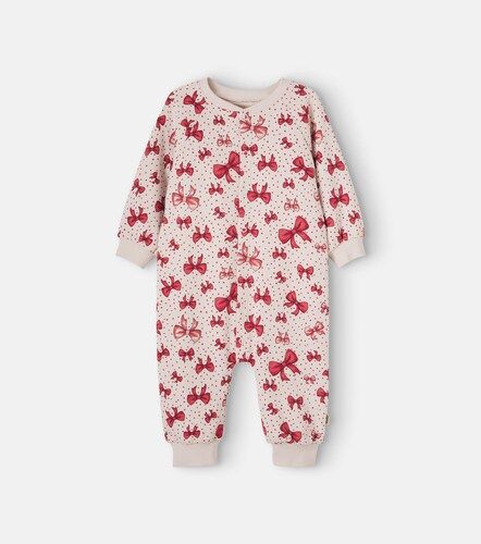 Bebé - body Lilo de algodón estampado - Wheat - Modalova