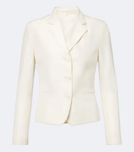 Single-breasted silk faille blazer - Gucci - Modalova