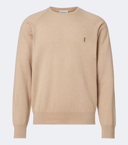 Jersey de cachemir con logo - Saint Laurent - Modalova