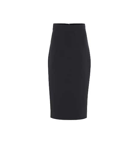 Hokoku crÃªpe pencil skirt - Safiyaa - Modalova