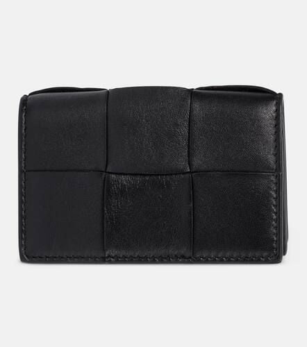 Business Intreccio leather wallet - Bottega Veneta - Modalova