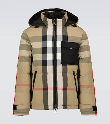 Check reversible down jacket - Burberry - Modalova