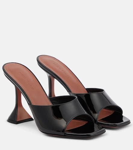 Lupita patent leather mules - Amina Muaddi - Modalova