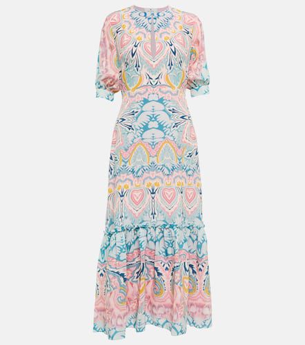 Etro Printed silk midi dress - Etro - Modalova