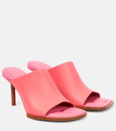 Les Mules Rond CarrÃ© leather pumps - Jacquemus - Modalova