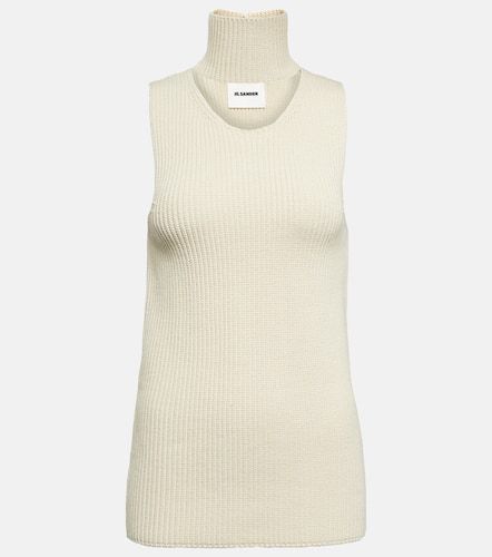 Jil Sander Knitted cotton-blend top - Jil Sander - Modalova