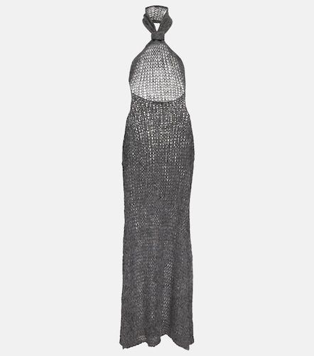 Abito lungo in misto alpaca - Ann Demeulemeester - Modalova