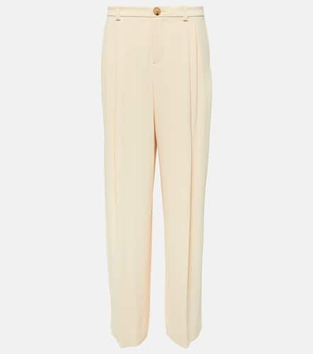 Vince Low-rise crÃªpe wide pants - Vince - Modalova