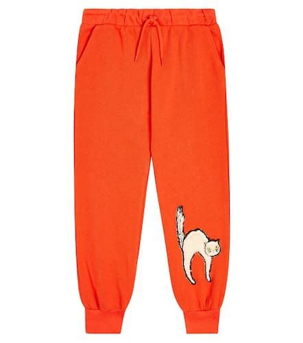 AppliquÃ© cotton jersey sweatpants - Mini Rodini - Modalova