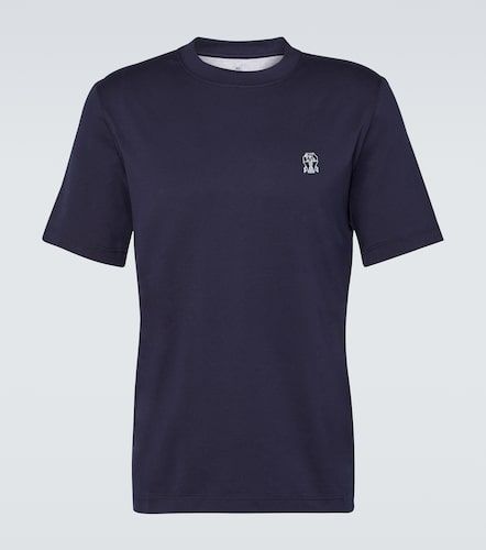 T-shirt in cotone - Brunello Cucinelli - Modalova