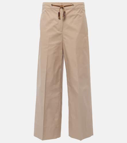 Pantalones anchos Ottavo de sarga de tiro alto - 'S Max Mara - Modalova