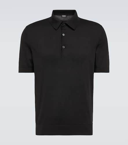 Zegna Cotton piquÃ© polo shirt - Zegna - Modalova