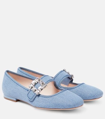 TrÃ¨s Vivier Strass Buckle Babies ballet flats - Roger Vivier - Modalova